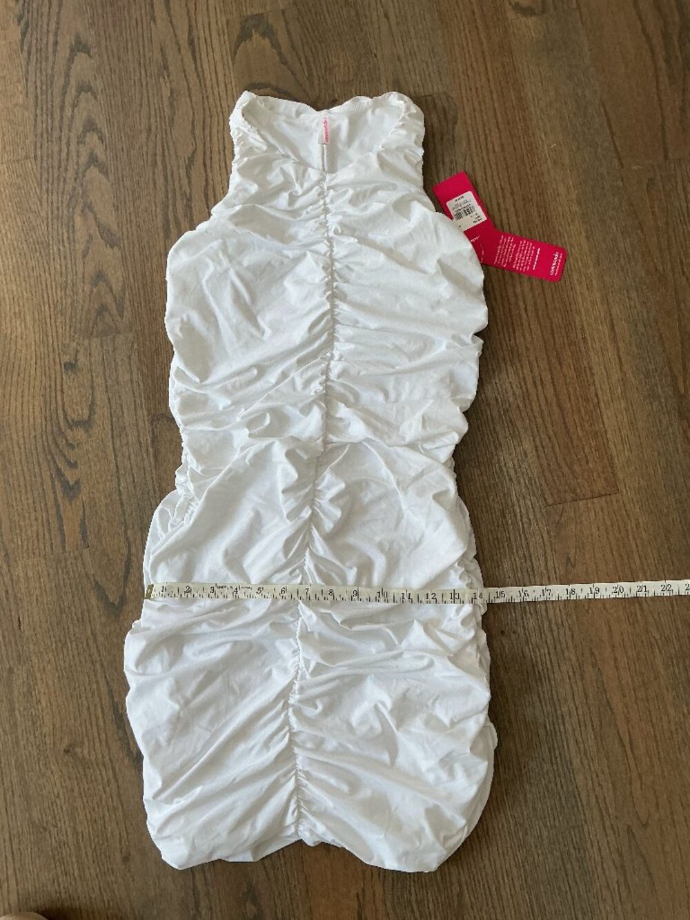 Classic Ruched Mini Dress - Picture 5 of 6